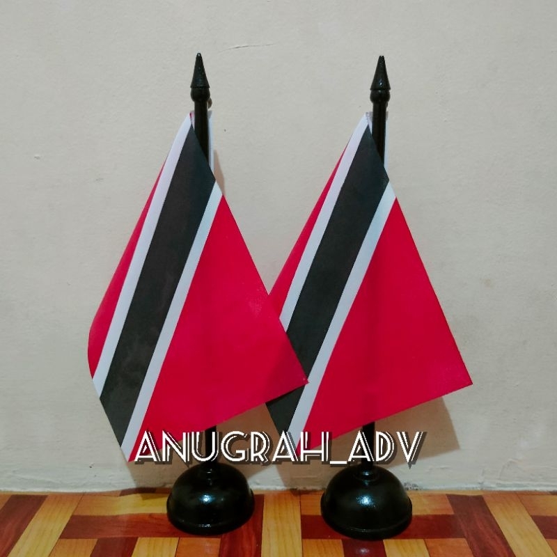 

tiang kayu bendera meja TRINIDAD DAN TOBAGO