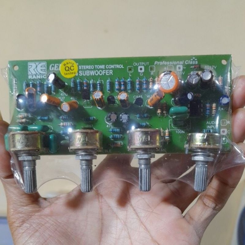 tune control stereo subwoofer bass glerr