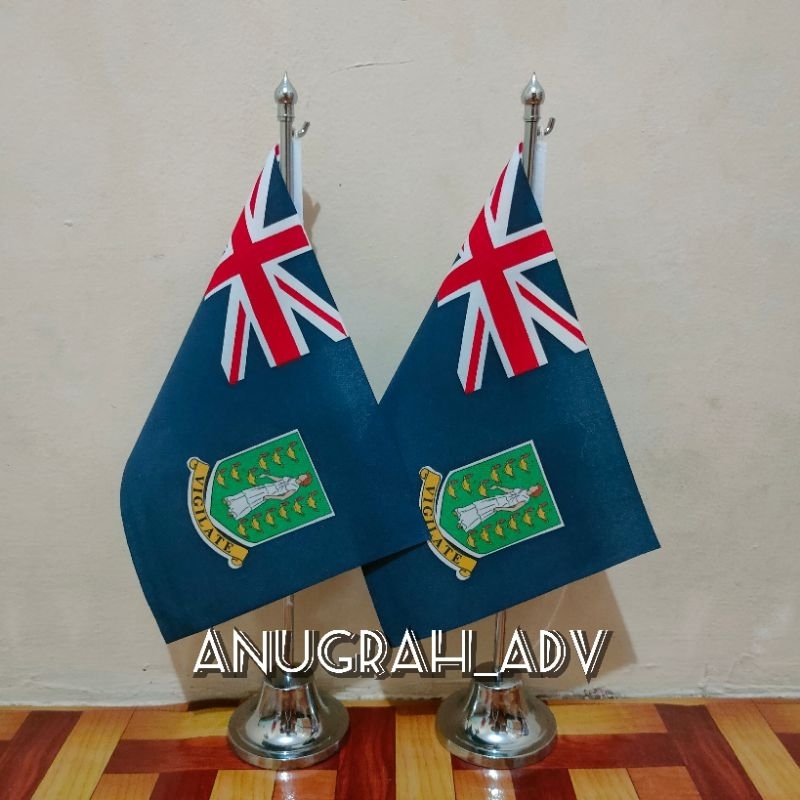 

tiang stainless bendera meja KEPULAUAN VIRGIN BRITANIA RAYA