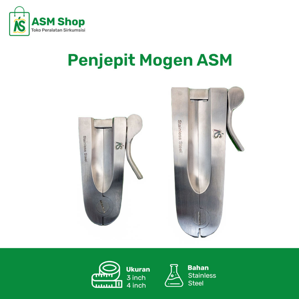 Mogen Clamp Stainless Steel Merk ASM