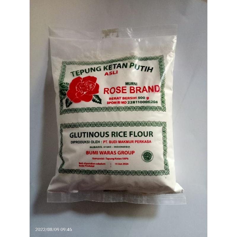 

Rosebrand tepung beras ketan putih 500 gram