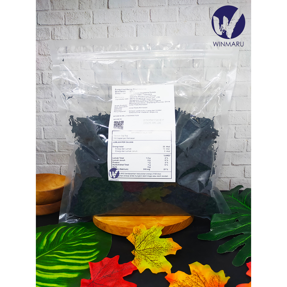 

Dried Wakame 500gr - 500 gr