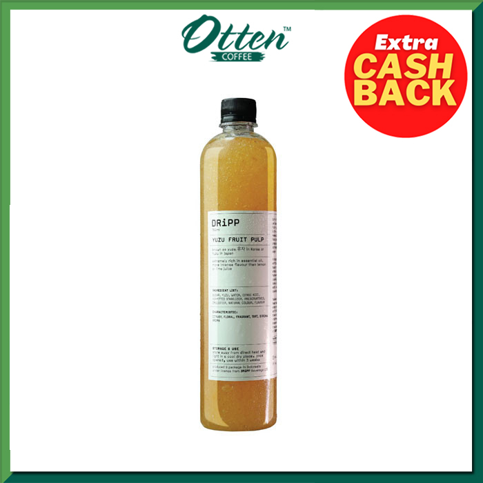 

DRiPP - Syrup Yuzu Fruit Pulp 760ml - Sirup Minuman Rasa Yuzu