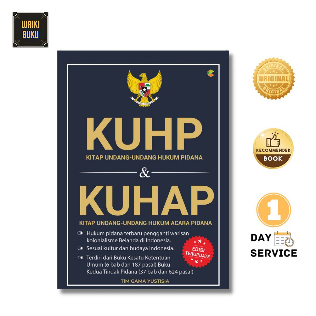 BUKU HUKUM : KUHP & KUHAP