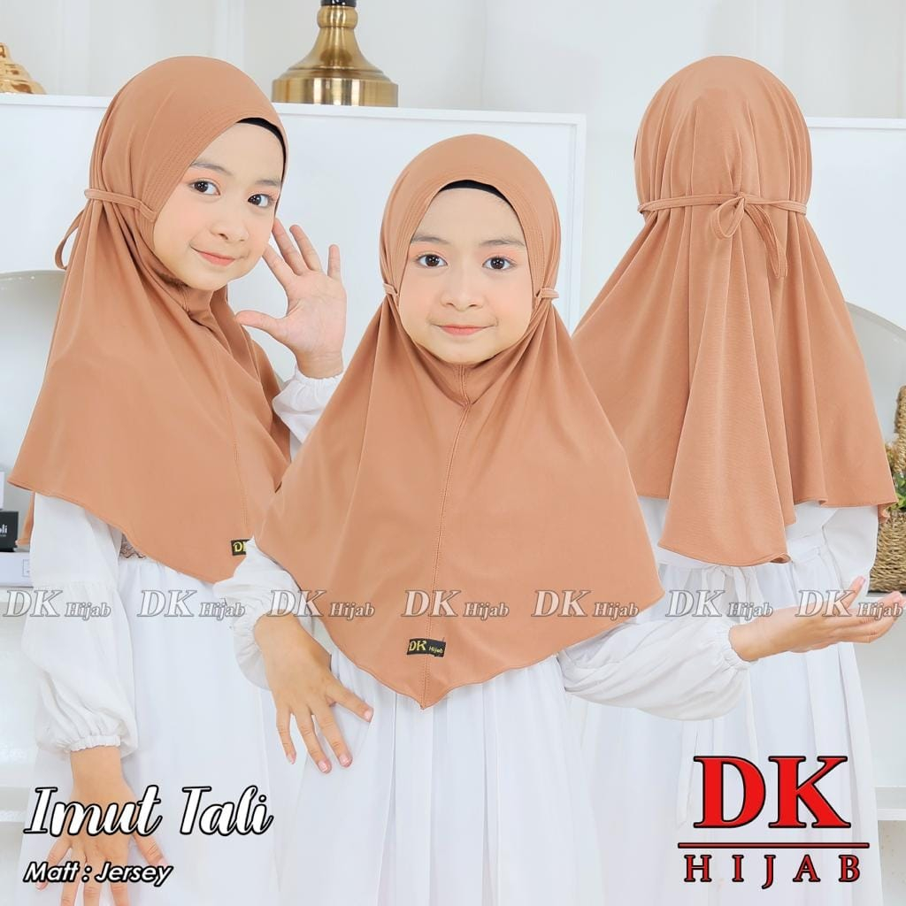 Jilbab Siria Non Pet Tali Anak Jersey DK