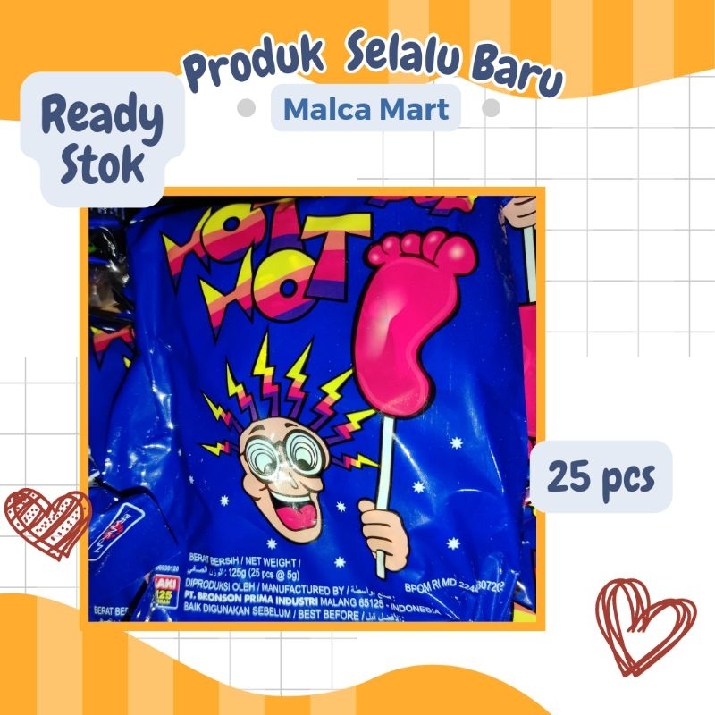 

Permen Kaki Hot Hot Pop bentuk kaki 25 pcs Permen Lolipop bentuk kaki