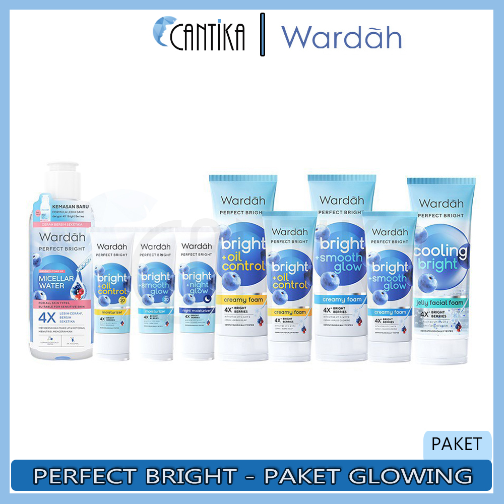 PROMO WARDAH Perfect Bright Paket Perawatan Wajah Glowing