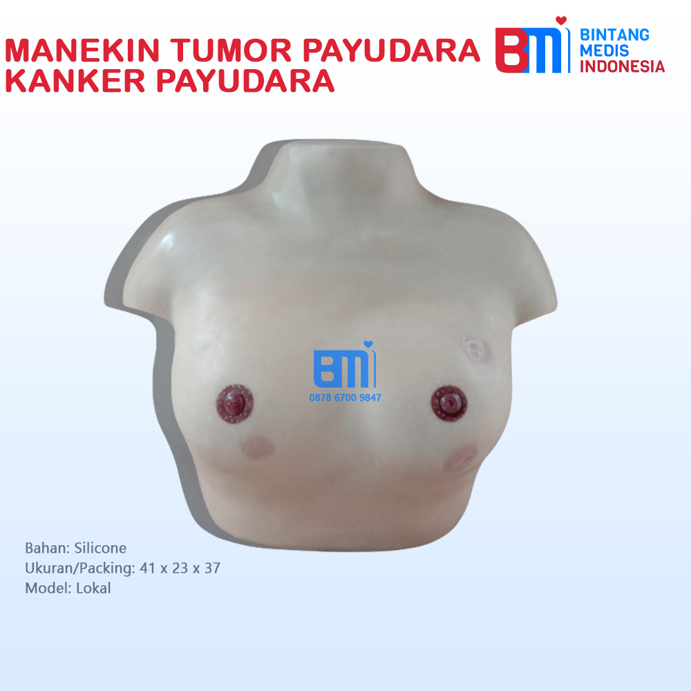 Manikin kanker-tumor payudara/Phantom manekin tumor payudara/Alat peraga payudara