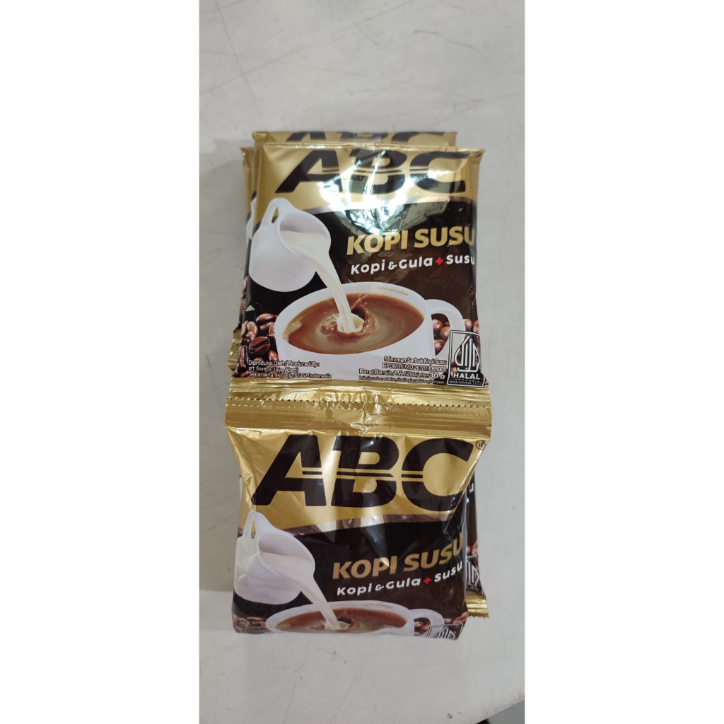 

Frozen Food Bandung kopi abc susu 10 sachet