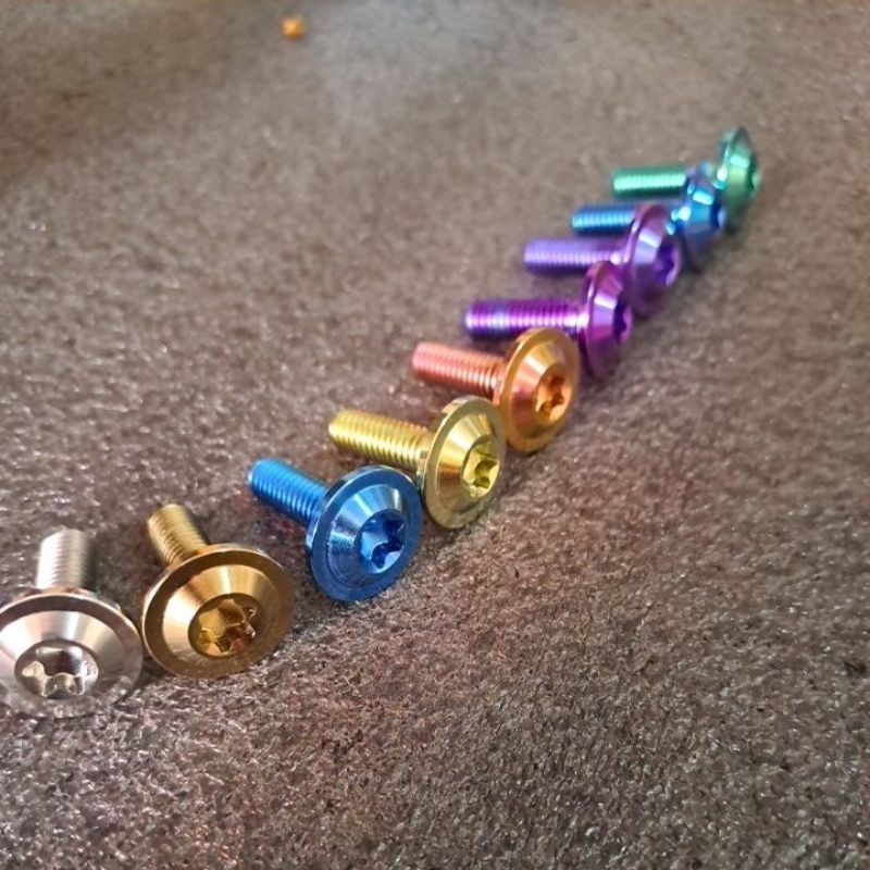 baut disc titanium GR5 vario150 lubang 5