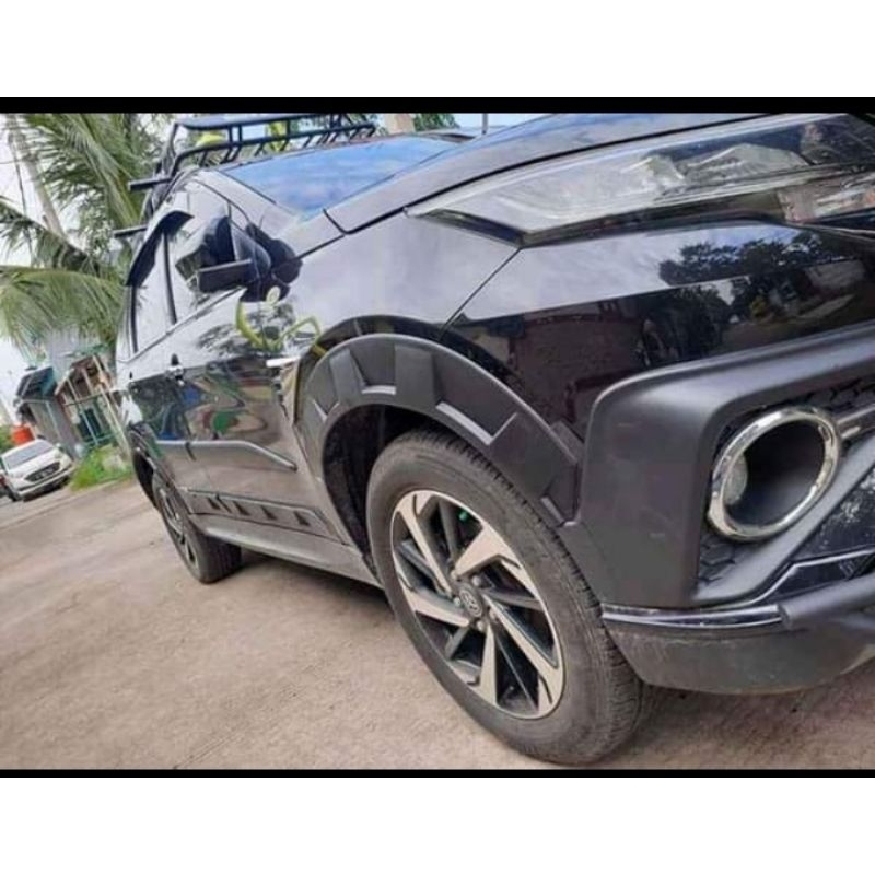 Over Fender spakbor lengkungan roda pelindung cipratan lumpur List Body mobil Toyota Rush dan Daihat