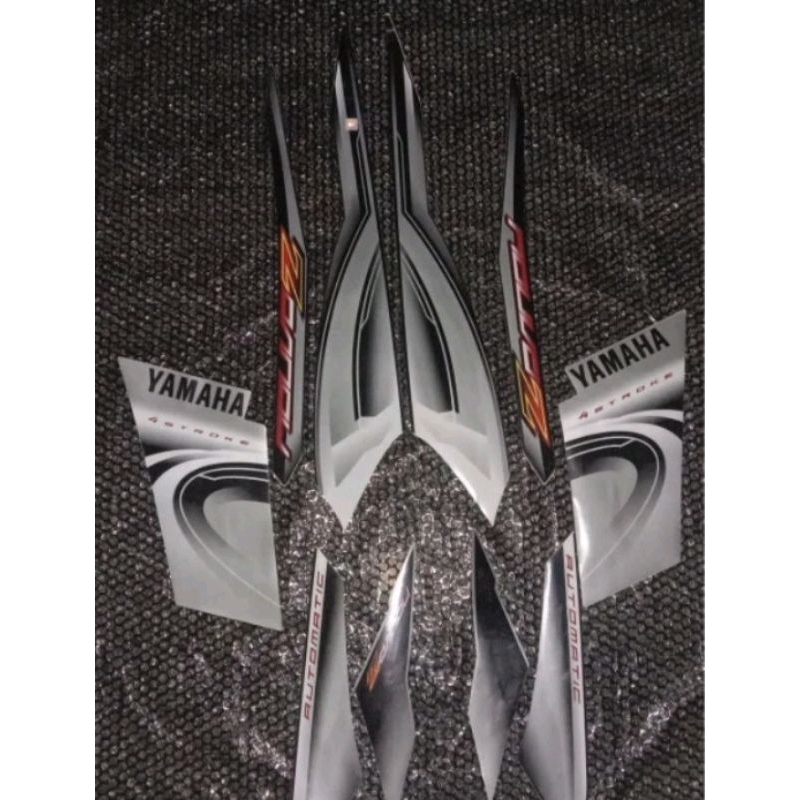 Stripping Nouvo Z silver 2007 sticker nouvo z 2007 silver