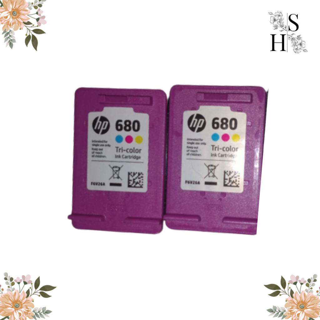 PRELOVED - HP Cartridge 680 | Cartridge 680 Bekas | Warna