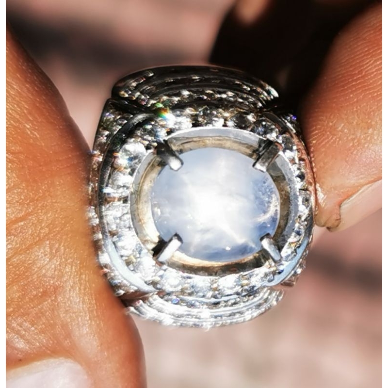 SALE NATURAL STAR SAPHIRE SRILANKA CEYLON NO HEAT 3CT UP MEMO KGL