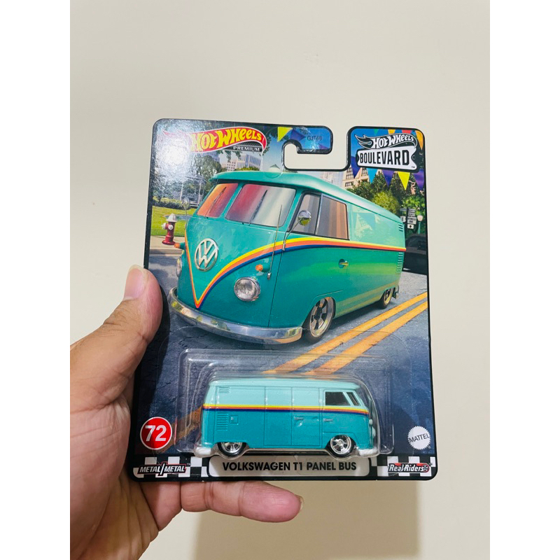 hotwheels volkswagen T1 panel bus boulevard