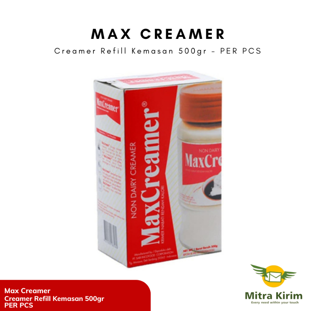 

MaxCreamer Creamer Refil 500 Gr Per Pcs