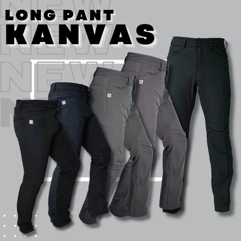LONG PANTS KANVAS SERIES PVR IND | CELANA PANJANG | UNISEX | MTB | SANTAI | FORMAL | PRIA WANITA
