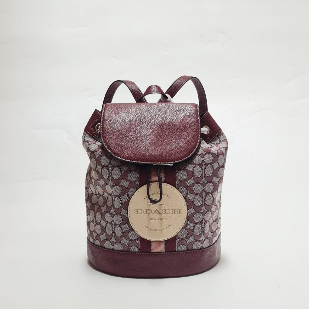 TAS RANSEL BRANDED WANITA ORIGINAL - Coach Dempsey Backpack Signature