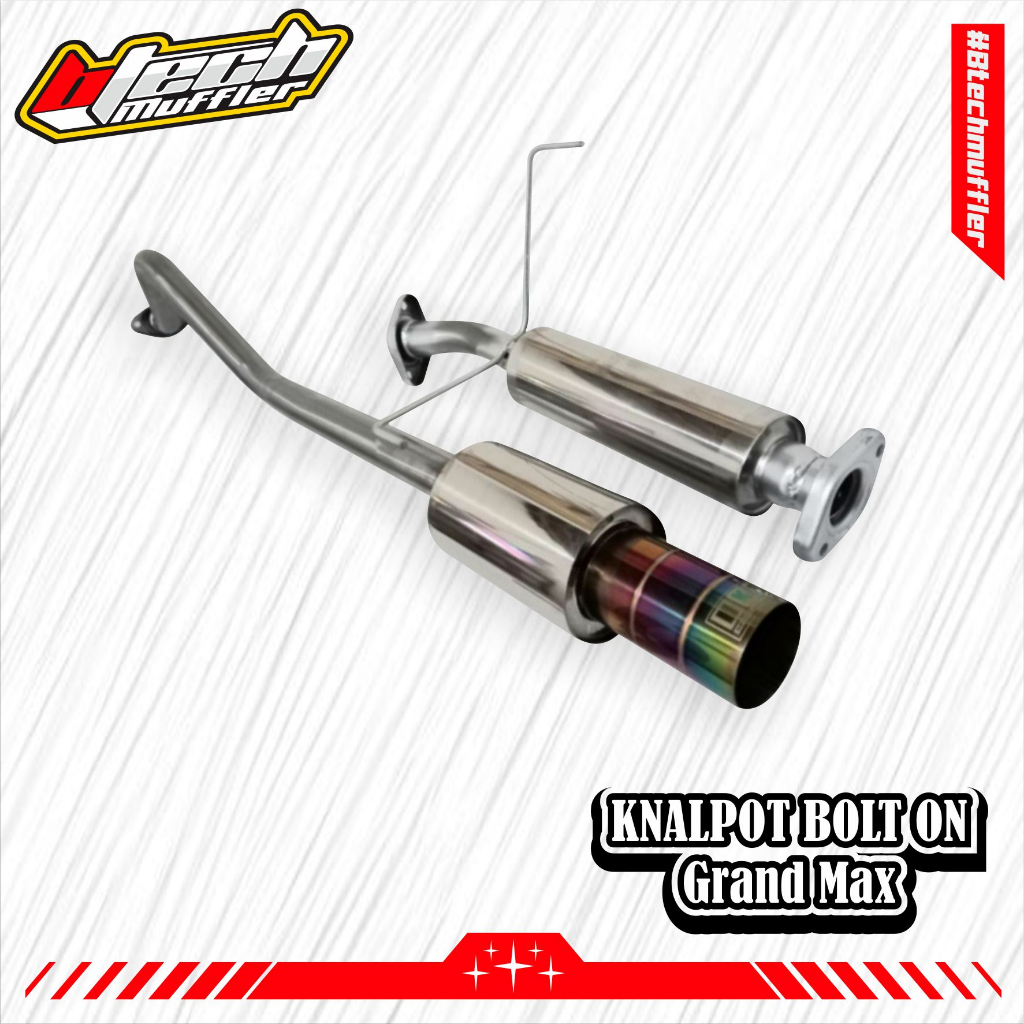 KNALPOT BOLT ON HKS RAINBOW GRANDMAX