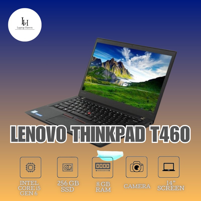 Laptop Lenovo Thinkpad Core i5 Gen 6 RAM 8 SSD 256