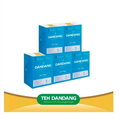

TEH DANDANG BIRU 80 GR - TEH TUBRUK - 1 SLOP ISI 5 PCS