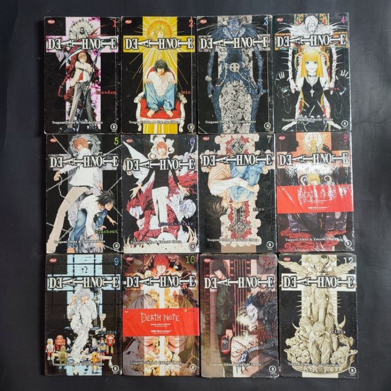 Komik Death Note 1-12 Tamat