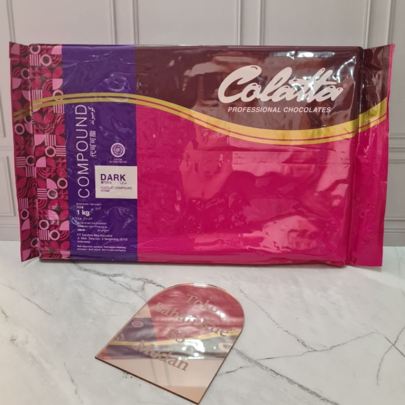 

(kemasan) Colatta Chocolate Dark Compound 1 Kg