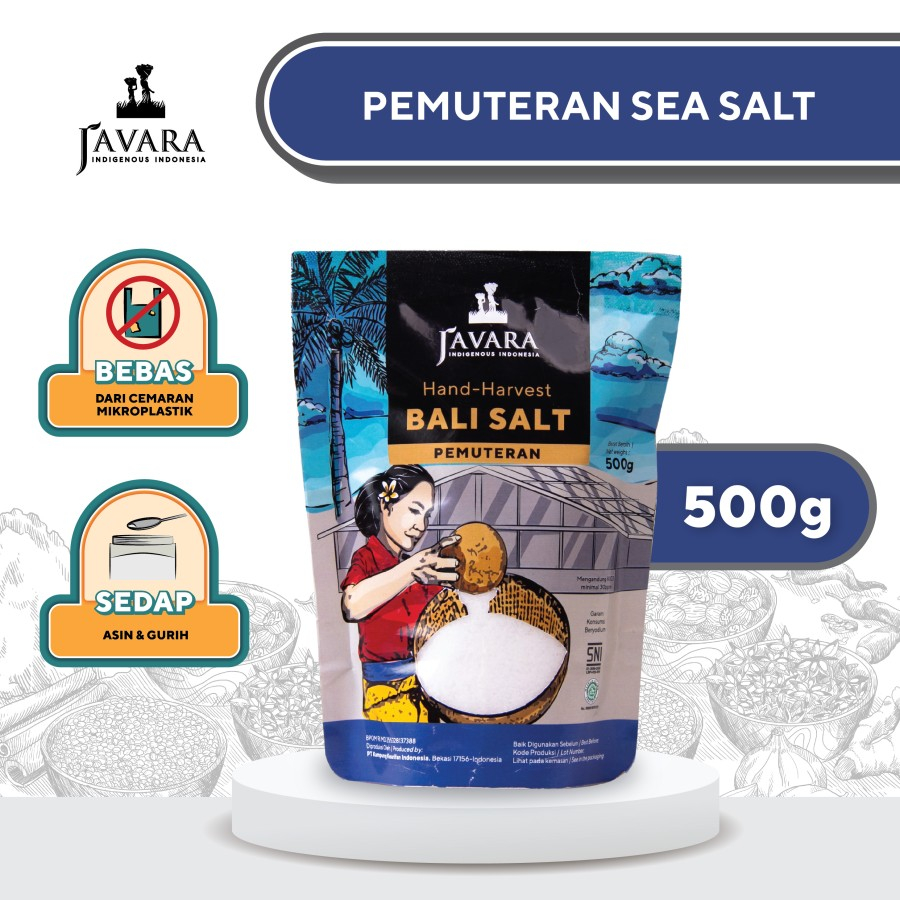 

Garam Laut Murni Javara Pemuteran Sea Salt 500 g