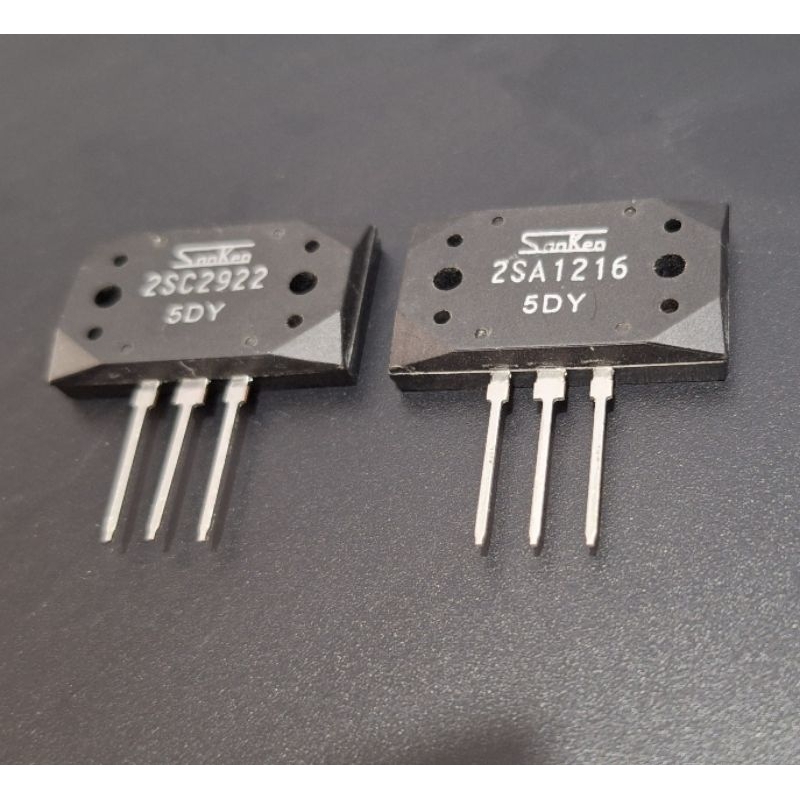 TRANSISTOR TR FINAL SANKEN 5DY 1216 2922 SEPASANG MURAH TIDAK NEMPEL MAGHNET