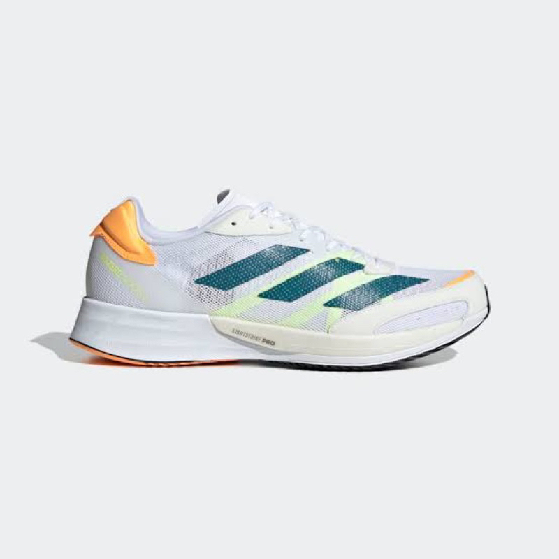 Adidas Men Adizero Adios 6 Shoes White Green Original