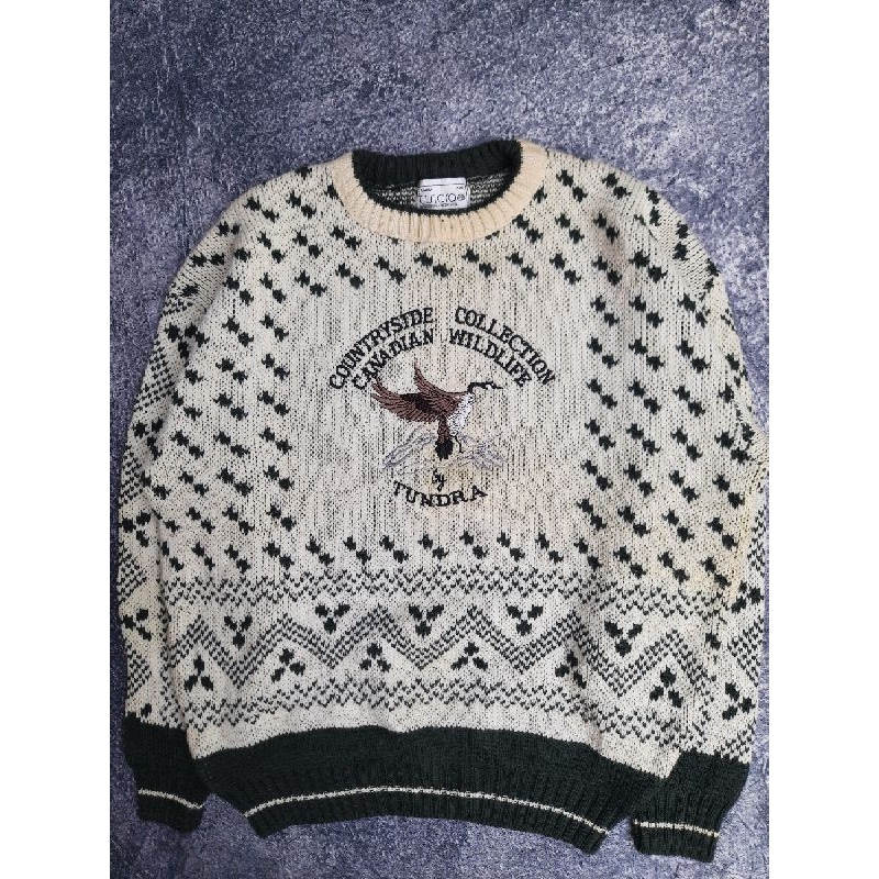knitwear vintage pattern by tundra