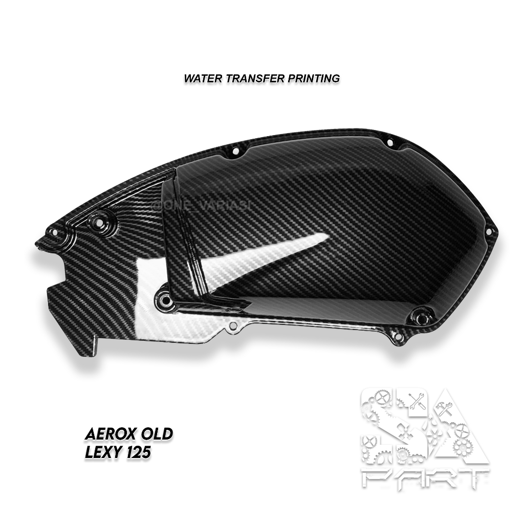 COVER TUTUP BOX FILTER AEROX 155 OLD LEXY / TUTUP BOX FILTER AEROX OLD LEXY LEXI CARBON