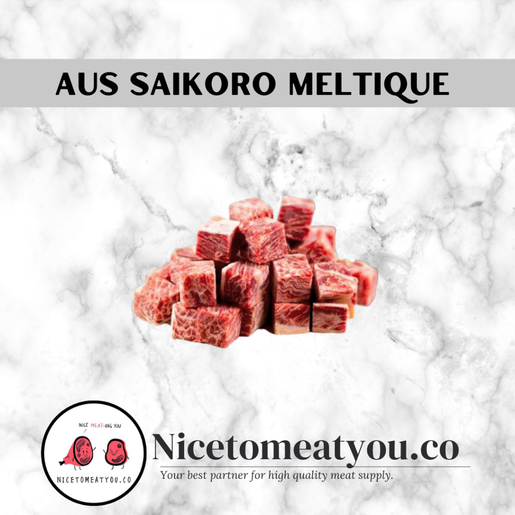 

SAIKORO BEEF WAGYU MELTIQUE CUBE MURAH