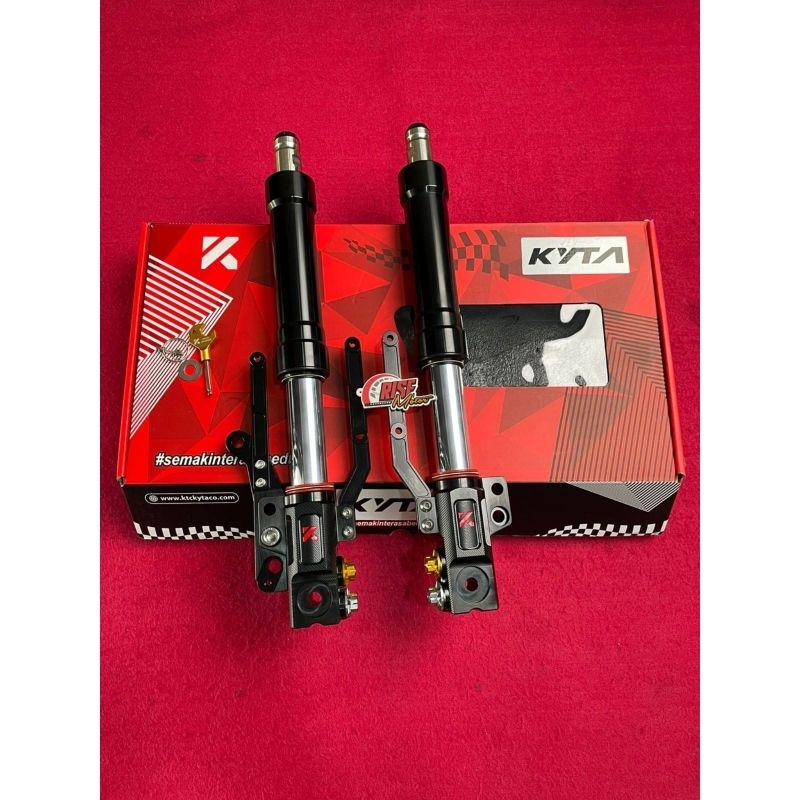 UPSIDE DOWN FORK KTC KYTACO AEROX HITAM UDF 11