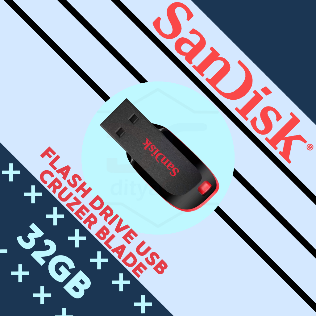 SANDISK CRUZER BLADE 32GB [SDCZ50-032G-B35]