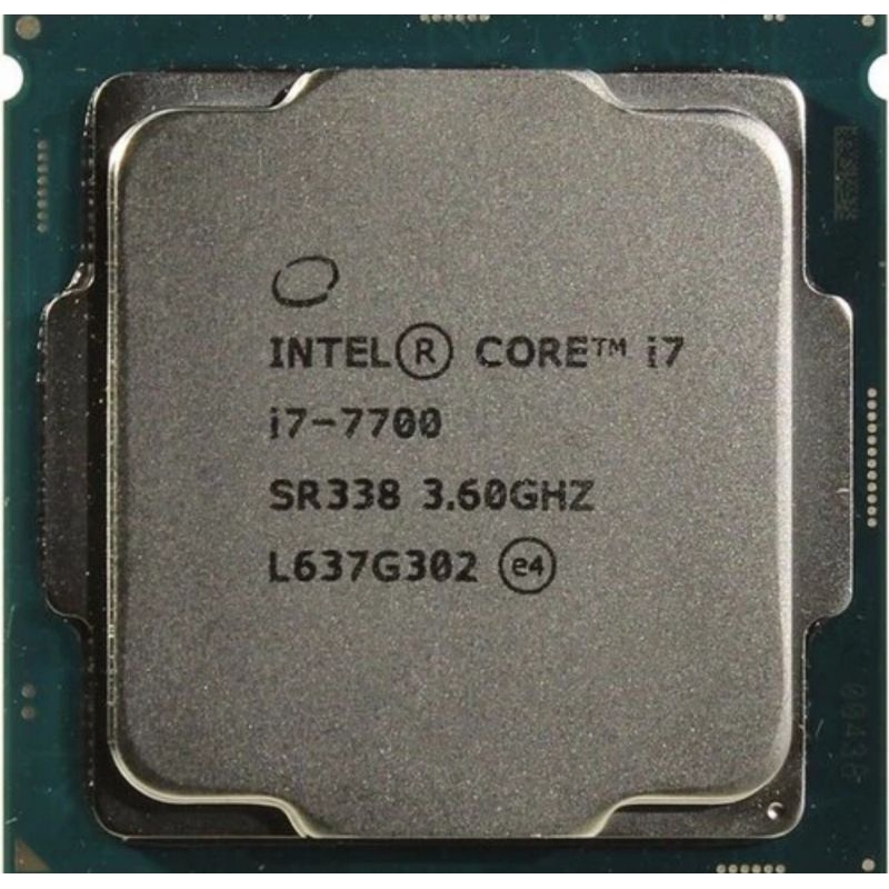 Intel Core I7 7700 Tray 4
