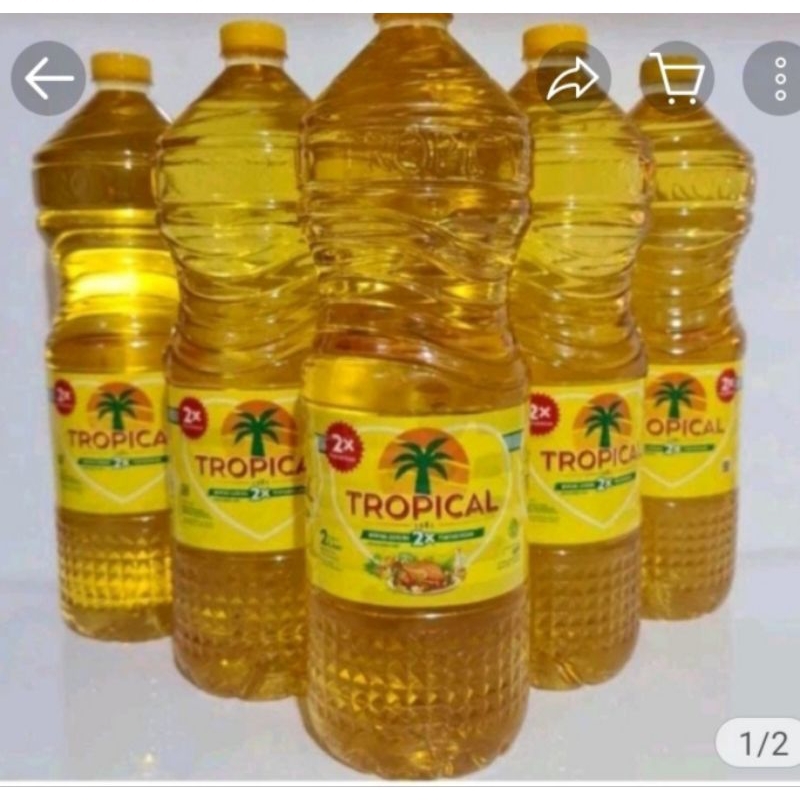 

Tropical minyak goreng 2 liter