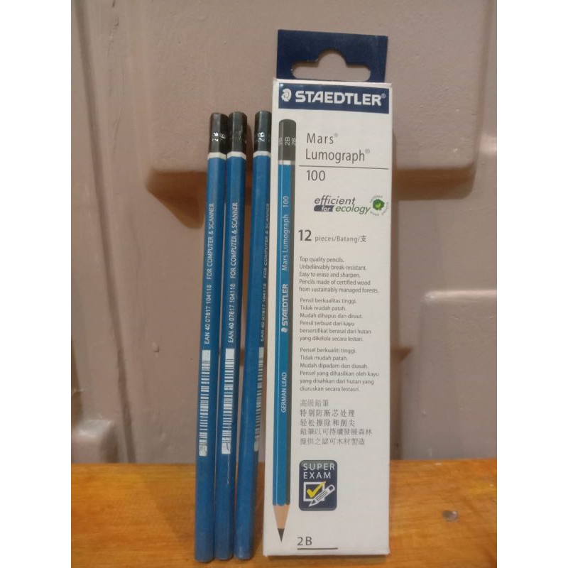 

Pensil 2b STADLER ujian murah jual/pak isi 12 picis