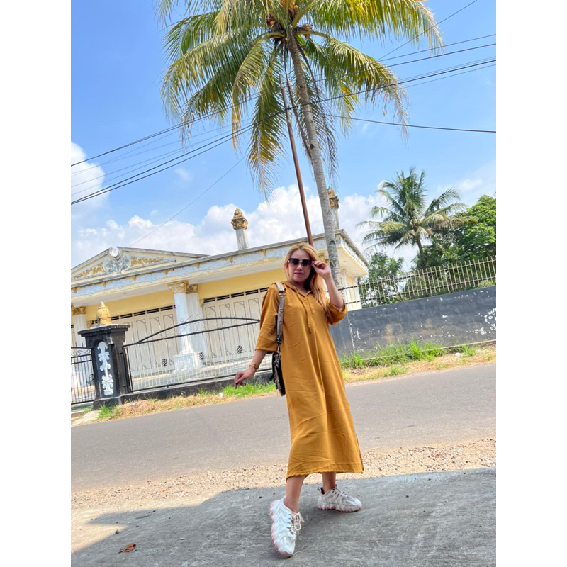 Daster Midi sera Hoodie