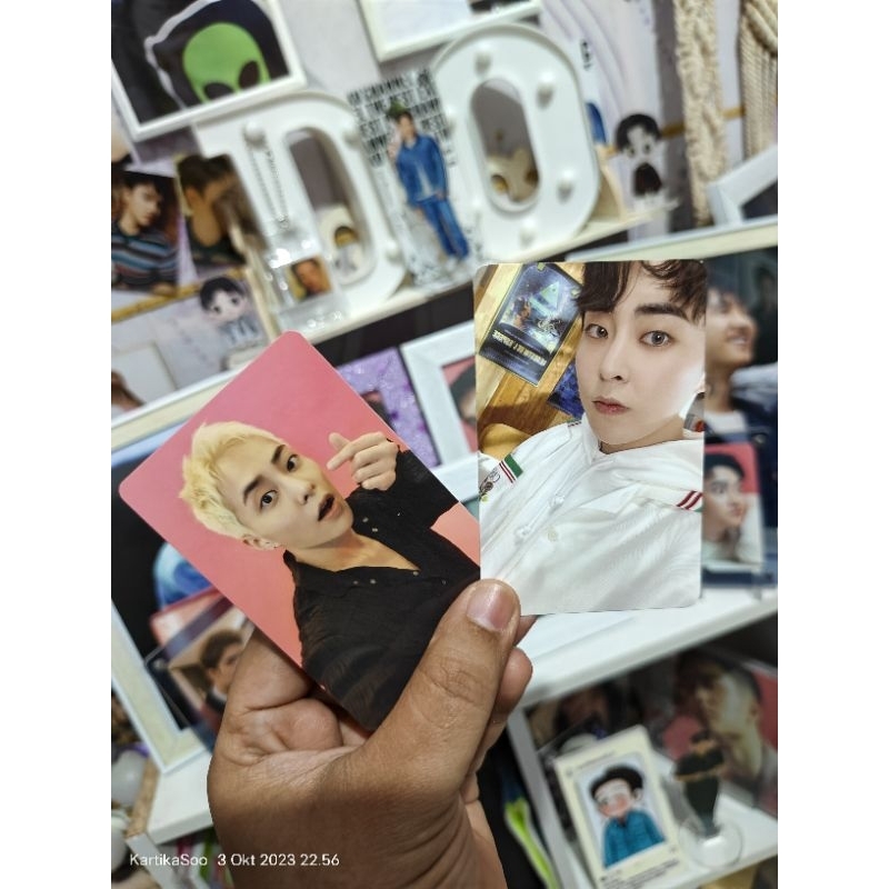 PHOTOCARD PC XIUMIN EXO DFTF DAN SG2023 OFFICIAL SEASONS GREETING 2023 XIUMIN PC EXO