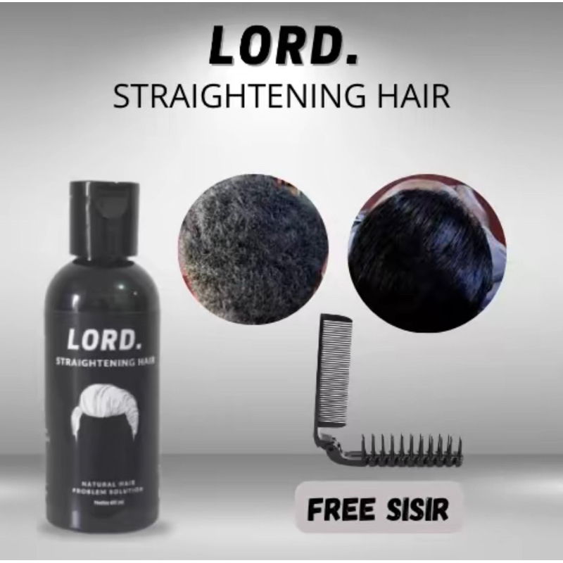 Lord pelurus rambut permanen pria dan wanita tanpa catok 100% ORIGINAL