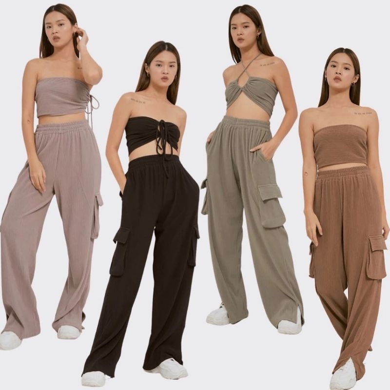 SWEETPANTS CELANA CARGO PANJANGWANITA