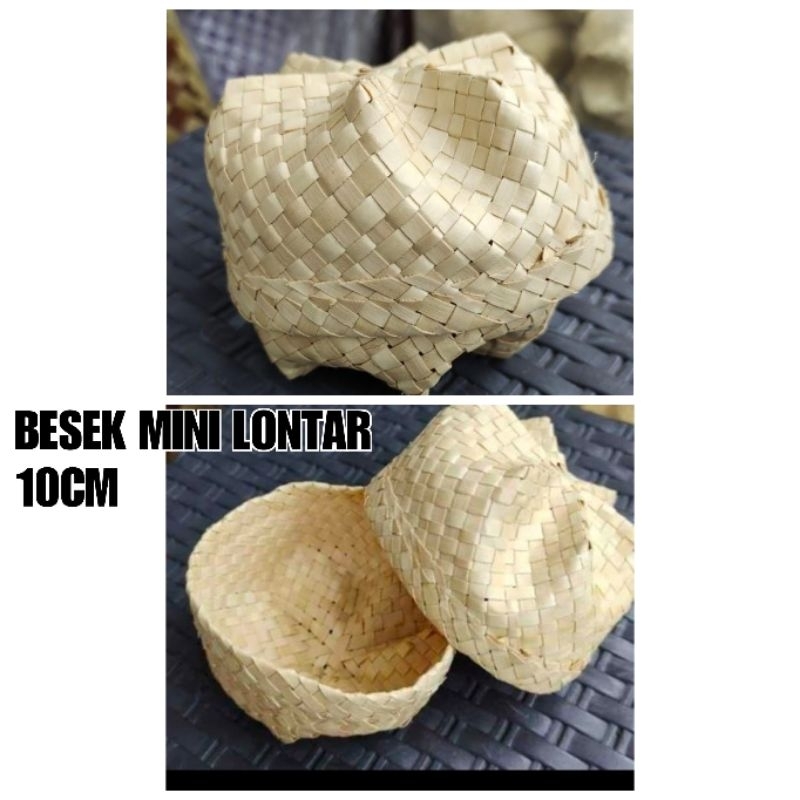 BESEK LONTAR MINI - WADAH SUVENIR