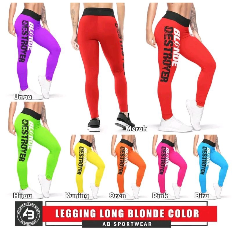 AB SPORTWEAR Legging Panjang Blonde