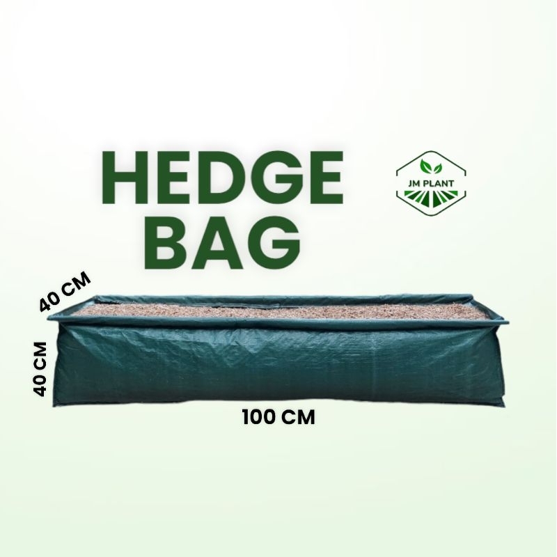 HEDGE BAG 100x40x40 Pot Sayuran Tanaman Planterbag