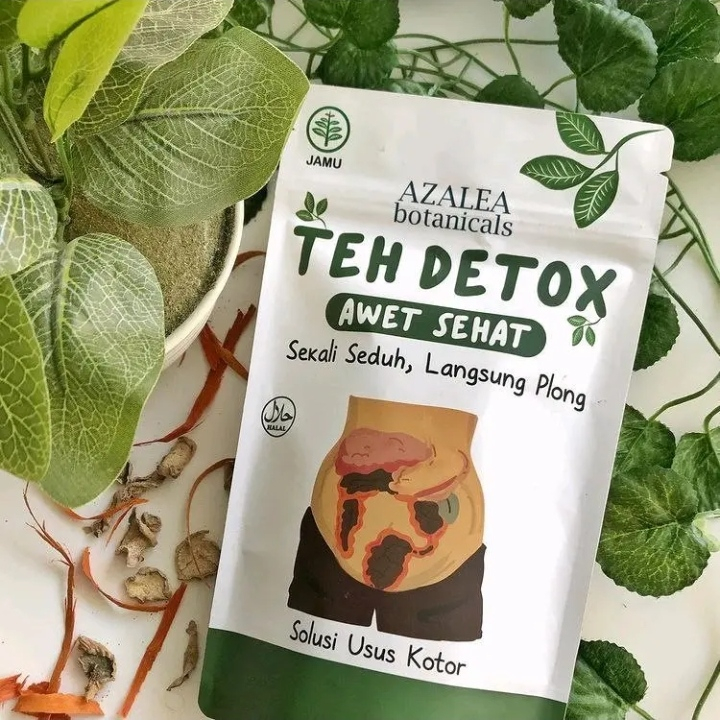 Teh Azbo Detox Untuk Usus Teh Azbo Herbal Azbo Teh Detox