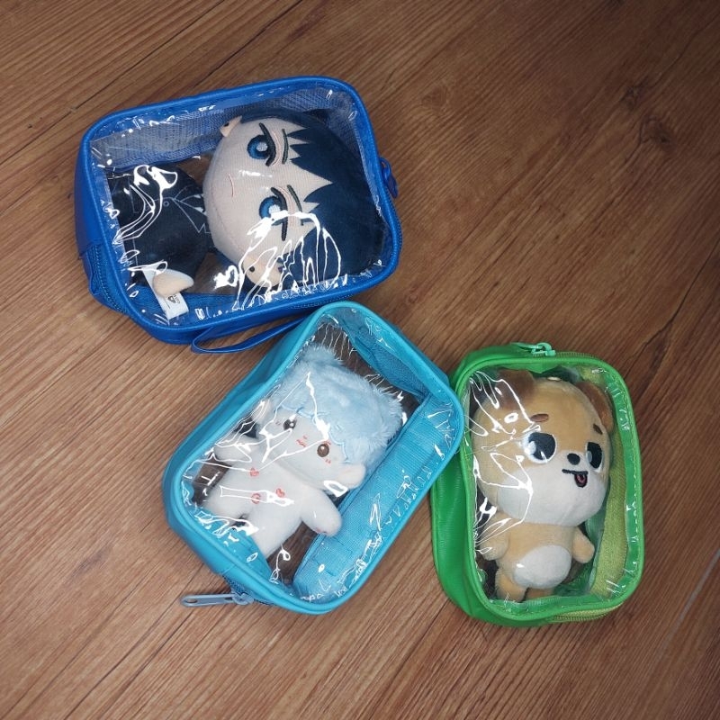 pouch boneka kpop doll kigurumi nuigurumi anime manga nendoroid tas kecil travel
