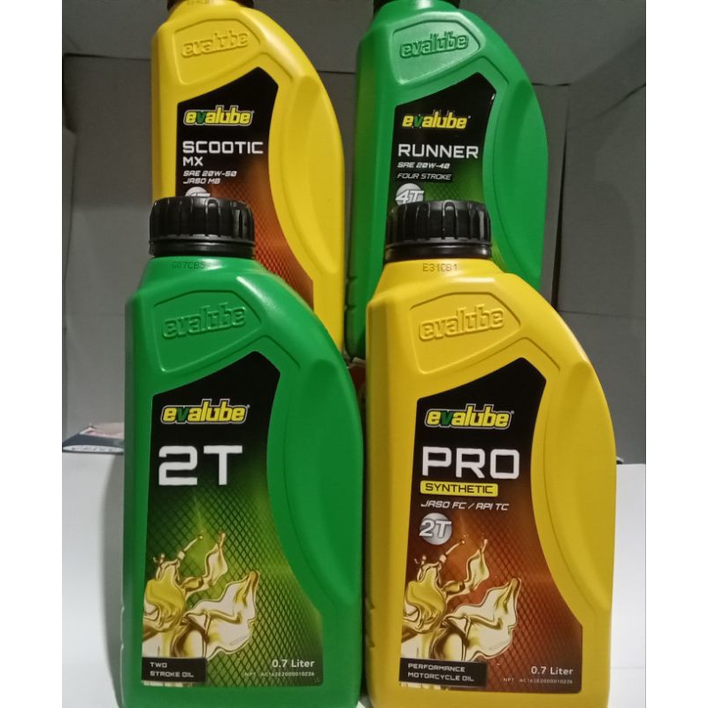 Oli Evalube 4T/Matic/ 2T/2T pro