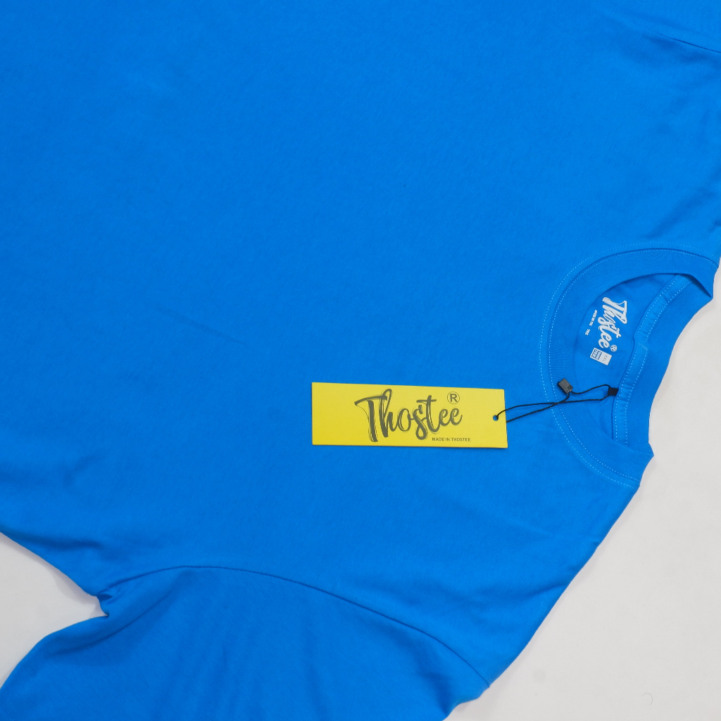 Thostee T-Shirt Kurta Baju Muslim Premium Cotton Combed 30's-Turquoise