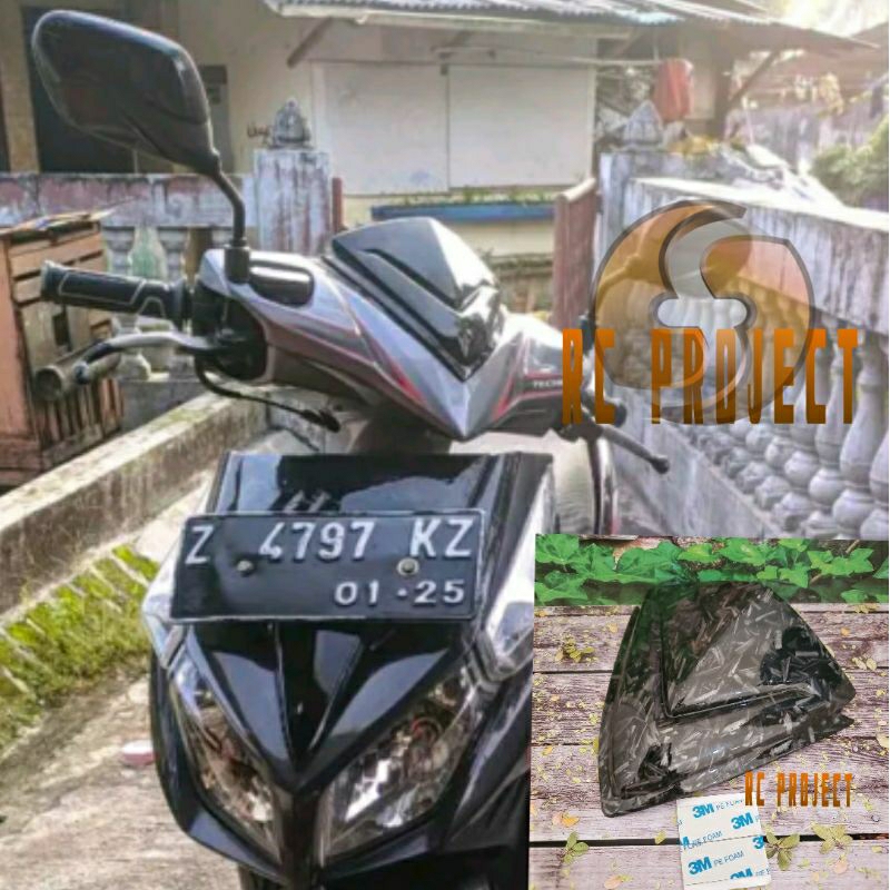 VISOR VARIO TECHNO 110 CARBON FORGET WINDSHIELD VARIO 110 KARBU CARBON FORGET